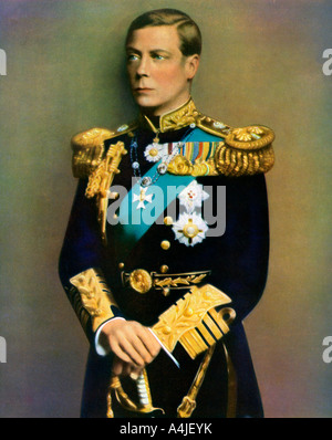 Le roi Édouard VIII du Royaume-Uni, 1936. Artiste : Inconnu Banque D'Images