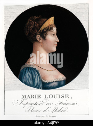Marie Louise, duchesse de Parme, (début du xixe siècle, (1912).Artiste : N Bertrand Banque D'Images