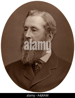 Duc d'Abercorn, Lord Lieutenant d'Irlande, 1876.Artist : Lock & Whitfield Banque D'Images