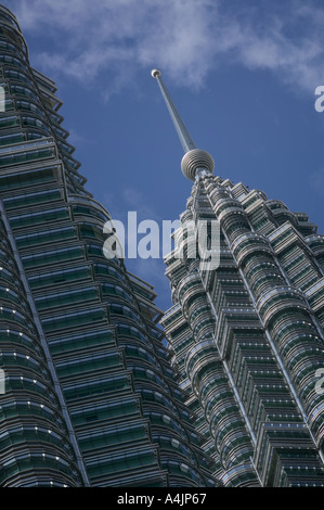 Détail de la Tour 1242 à Kuala Lumpur. Banque D'Images