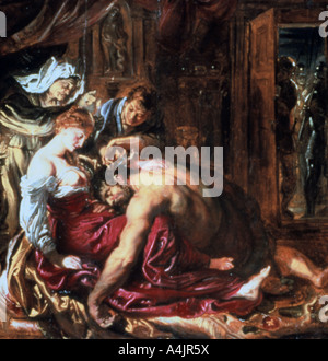 'Samson et Dalila', c1609-1610. Artiste : Peter Paul Rubens Banque D'Images