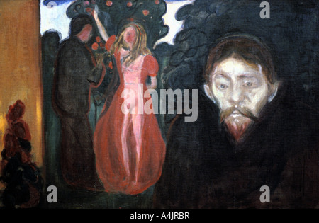 'Jalousie', 1895. Artiste : Edvard Munch Banque D'Images