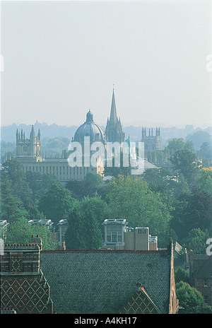 Les clochers rêveurs, Oxford Banque D'Images