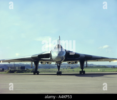 Avro Vulcan Bomber XH558 restauré et en état de voler une fois de plus. GAVM 2040-85 Banque D'Images