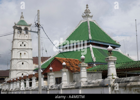 La mosquée Kampung Kling sur Jalan Tokong EMAS dans Chinatown Malacca Banque D'Images