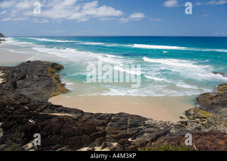 Côte de l'île Fraser - Frasier Island, Queensland, Australie Banque D'Images