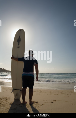 La plage de Bondi surf, Sydney New South Wales Australie Banque D'Images