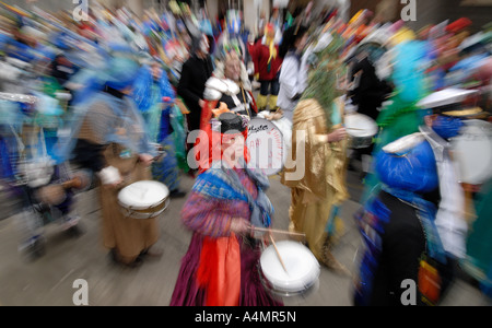 Défilé de carnaval à Cologne, Allemagne Banque D'Images