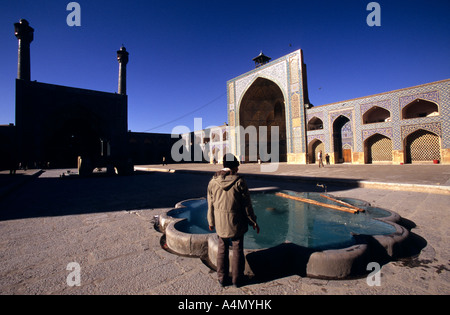 Mosquée Jameh, Isfahan, Iran Banque D'Images