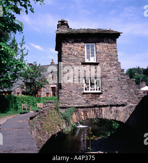 Bridge House, Ambleside, Parc National de Lake District, Cumbria, England, UK. Banque D'Images