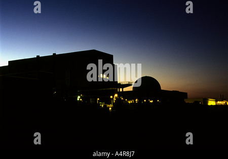 A & B Sizewell nuclear power station in Suffolk, UK. Banque D'Images