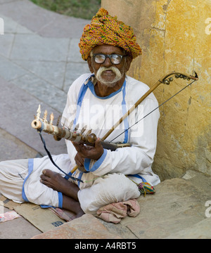 L'homme Indien itinérant à Delhi en Inde du Nord Banque D'Images