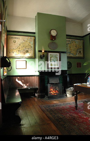 L'intérieur de l'accueil des visiteurs de Highley station Severn Valley Steam Railway England UK Banque D'Images