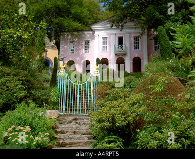 L'Unicorn bâtiment dans Portmeirion, Porthmadog, Gwynedd, Pays de Galles, Royaume-Uni Banque D'Images