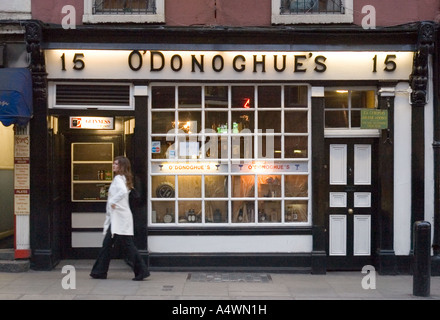 O'Donoghue's public house à Dublin en Irlande Banque D'Images