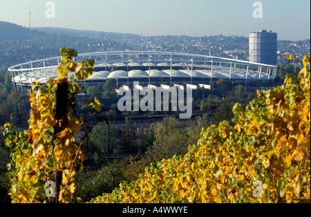 Stade de football Gottlieb Daimler Stadion du championnat du monde 2006 Baden Wuerttemberg Stuttgart Allemagne Banque D'Images