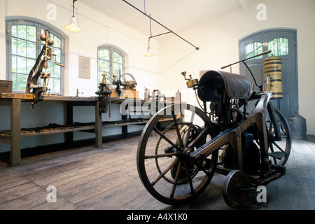 Petit musée à la mémoire de Gottlieb Daimler à Stuttgart Bad Cannstatt Banque D'Images