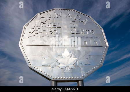 Big Nickel, Sudbury, Ontario, Canada Banque D'Images