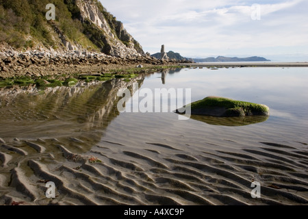 Mer d'Okhotsk, région de Magadan, la Sibérie orientale, Russie Banque D'Images