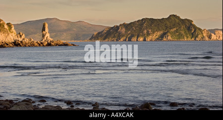 Mer d'Okhotsk, région de Magadan, la Sibérie orientale, Russie Banque D'Images