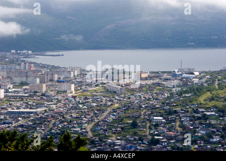 Magadan, mer d'Okhotsk, la Sibérie orientale, Russie Banque D'Images