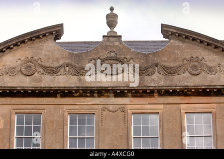 Un détail DE SOMERSET PLACE BAIGNOIRE UK UNE RUE GÉORGIENNE APPARTIENT ACTUELLEMENT À L'UNIVERSITÉ DE BATH SPA Banque D'Images