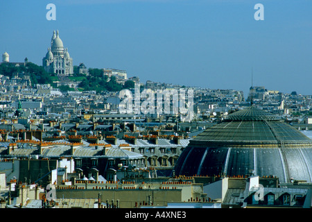 France Paris Sacré Coeur Banque D'Images