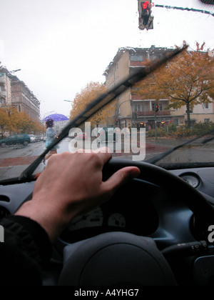 Location de la pluie Banque D'Images