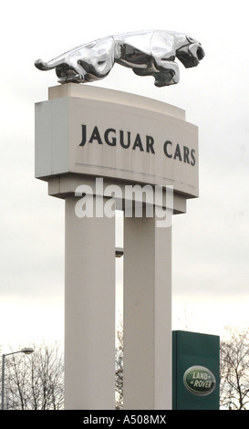 Pic par Howard Barlow JAGUAR LANDROVER à HALEWOOD MERSEYSIDE Banque D'Images