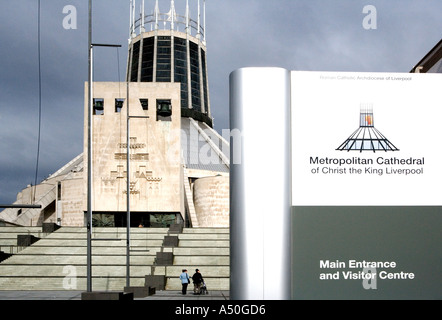 Cathédrale Métropolitaine catholique du Christ Roi Liverpool Banque D'Images