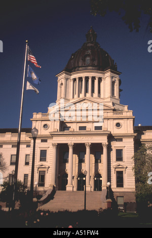South Dakota State Capitol building bureaux gouvernementaux Banque D'Images