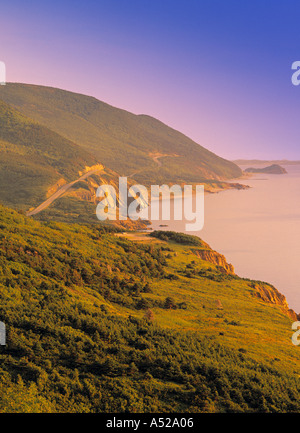 Cabot Trail, Cape Breton, Nova Scotia, Canada Banque D'Images