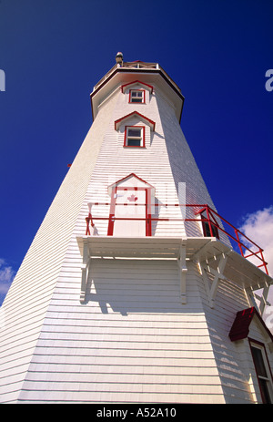 Phare d'East Point, Prince Edward Island, Canada Banque D'Images