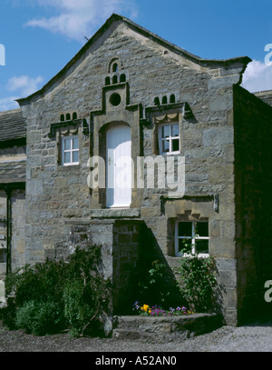 Faux mendiant Hall, village de Appletreewick, Wharfedale, Yorkshire Dales National Park, North Yorkshire, Angleterre, Royaume-Uni. Banque D'Images