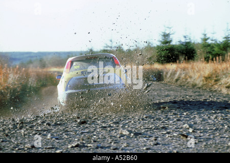 2002 Ford Focus WRC Rallye Q Réseau Ginley une Banque D'Images
