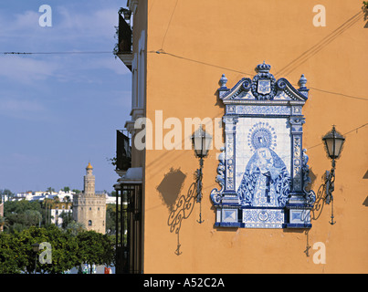 La Torre del Oro, Séville, Espagne Banque D'Images