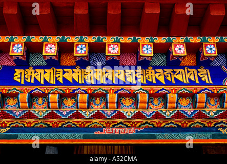 Yumbu Lakang Palace Palace premier monastère bouddhiste près de ville de Tsedang Yarlung Valley dans la région autonome du Tibet Chine Asie Banque D'Images