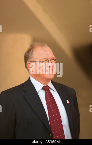 Göran Persson, Premier ministre de la Suède, entre 1996 et 2006. Banque D'Images