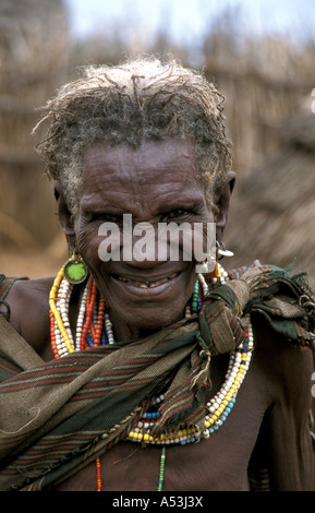 Painet ha0863 6091 Soudan du Sud femme toposas narus village au pays en développement, de pays moins développés économiquement de la culture Banque D'Images