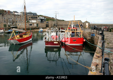 Hughtown Harbour St Marys Isles of Scilly Banque D'Images