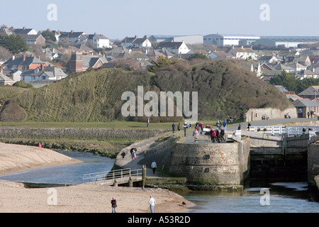 Canal de Bude Banque D'Images