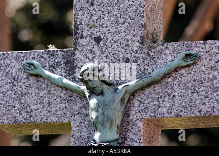 Jésus Christ en croix Banque D'Images