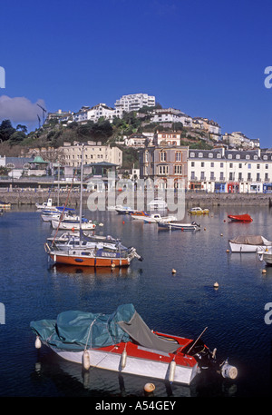 Maison de ville de Torquay se trouve dans le South Hams dans la Riviera anglaise dans le sud du Devon. XPL 4735-444 Banque D'Images