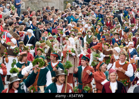 Landshut Landshuter Hochzeit mariage souverain festival Landshut Allemagne Bavière Banque D'Images