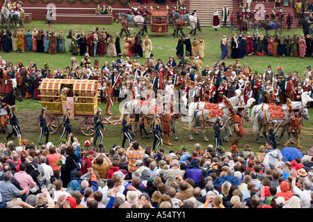 Landshut Landshuter Hochzeit Allemagne Bavière mariage souverain festival Banque D'Images