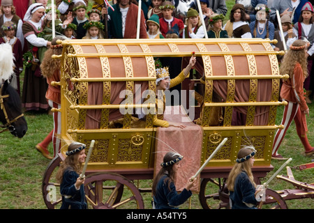 Landshut Landshuter Hochzeit Allemagne Bavière mariage souverain festival Banque D'Images