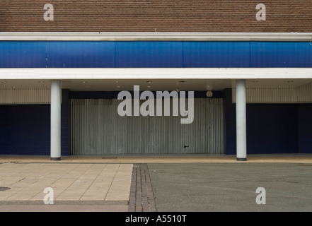 Cinéma Odéon et abandonnés à l'arrêt , Harlow, Essex, UK Banque D'Images