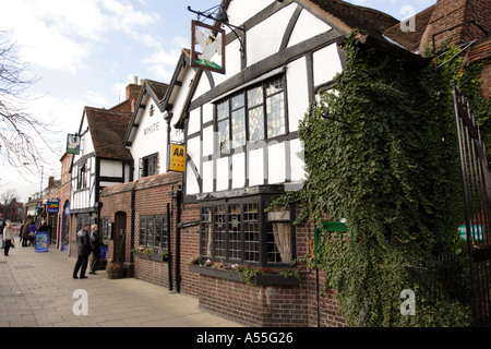 Le Swan Hotel Stratford Upon Avon Banque D'Images