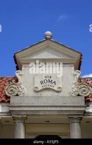 Via Parigi passage shopping palm beach florida usa Banque D'Images