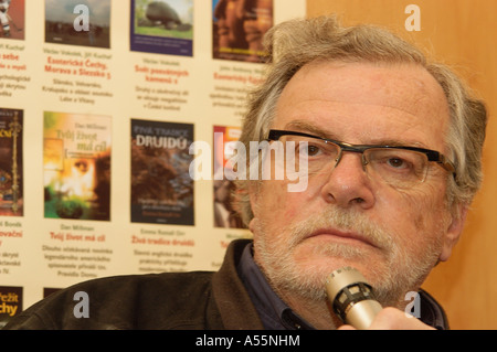 L'écrivain tchèque Jan Kacer, acteur Banque D'Images